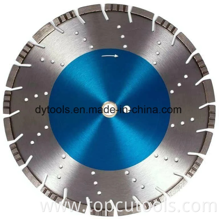 Concrete Asphalt Cutting Laser Welding Diamond Saw Blade